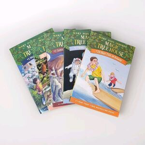 5 Magic Tree House Lot Paperback Books Mary Pope Osborne 5, 6, 7, 8, 28